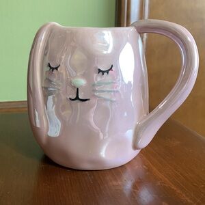 TAG- Pink Bunny Ceramic Mug